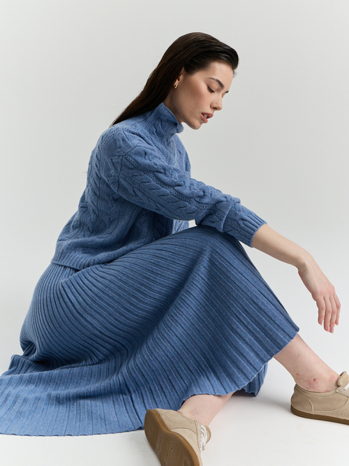 Кашемировая юбка