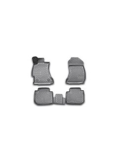 Коврики в салон для SUBARU Forester, 2013-2018, 4 шт. (полиуретан) NLC.3D.46.14.210K