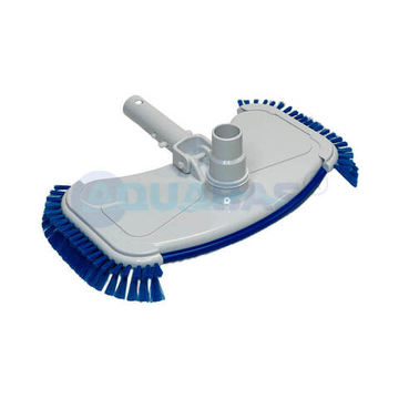 Щетка для бассейна, прямоугольная с боковыми щетками, на штангу для пылесоса бассейна
