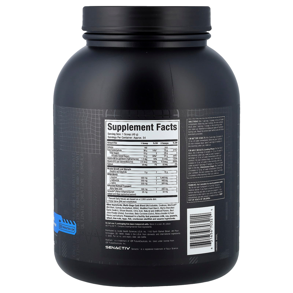 MuscleTech, Cell-Tech™, креатин, фруктовый пунш, 2,63 кг (5,8 фунта)