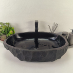 Раковина из андезита Erozy Black EA-64850 66*45*16 0035
