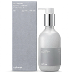 Гель-пенка для умывания с комплексом церамидов Celimax Dual Barrier Mild Gel Cleanser, 200мл