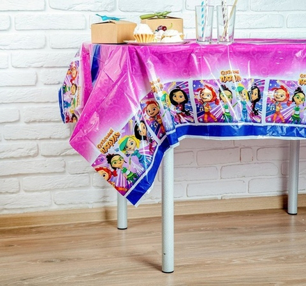 РАСПРОДАЖА Скатерть Сказочный Патруль 180*180см.