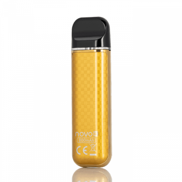 Цена на Набор SMOK Novo 3 Pod Kit Gold Carbon Fiber Купить Набор SMOK Novo 3 Pod Kit Gold Carbon Fiber