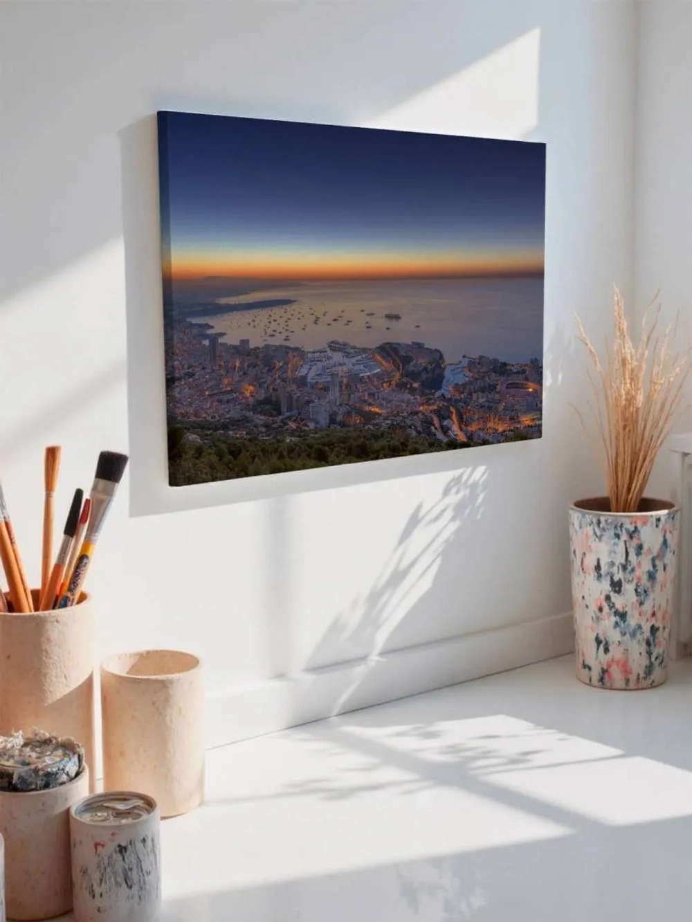 Картина на стену 40 X 50 Город у моря