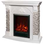 Каминокомплект Real Flame Athena GR WT с очагом Eugene