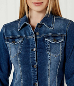 Джинсовая куртка Liu Jo - темно-синий(UA5046 DS615)