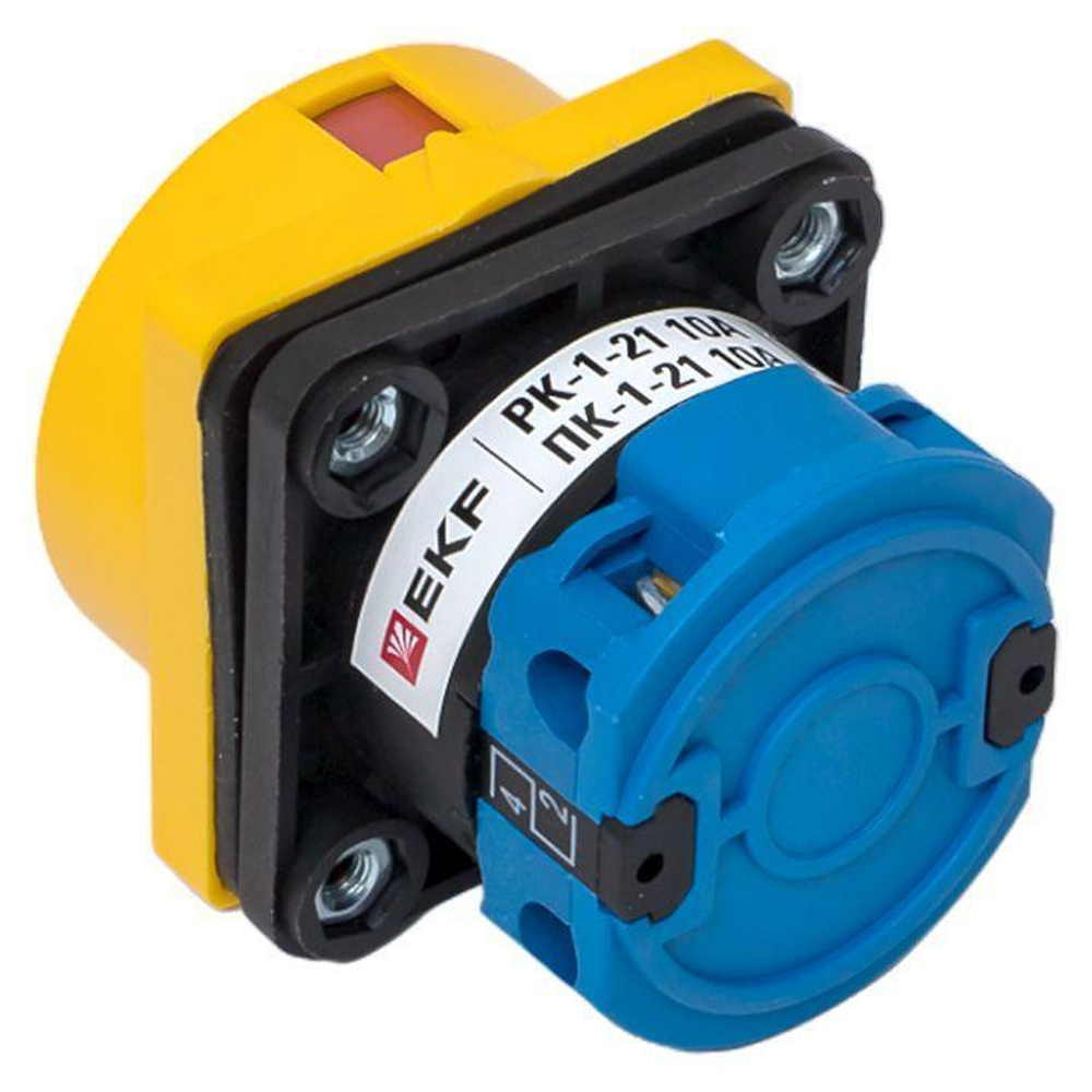 Переключатель кулачковый ПК-1-21 10А 1п "1-0-2" с блокировкой IP65 PROxima EKF pk-1-21-10-a65