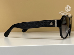 Солнцезащитные очки Stefano Ricci со вставками питона