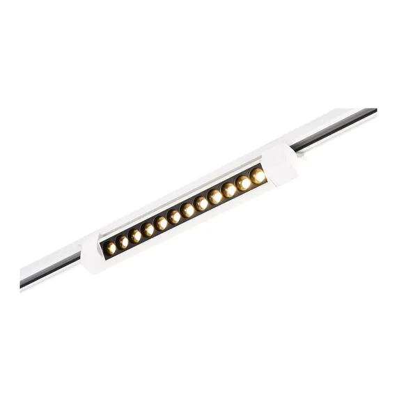 ST367.536.10 Св-к трек. Белый LED 1*10W 3000K 875Lm Ra90 24 IP20 L387xW49xH54 170-240VV БЭЙС