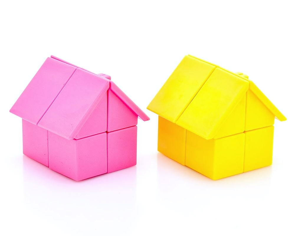 Головоломка Домик, в ассорт., коробкаZYF-0013