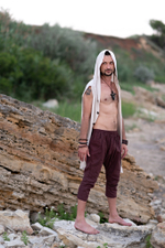 Мужские шорты, бордово-коричневые