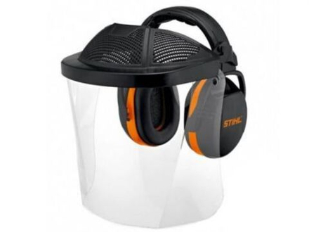 Защита лица и слуха с пластиковым щитком new