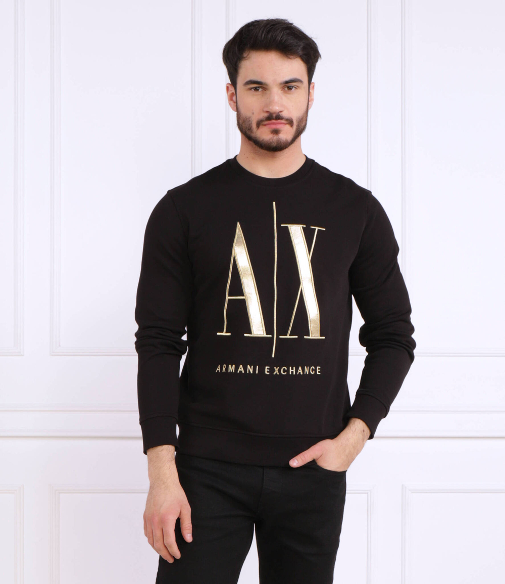 Худи Armani Exchange - черный(8NZMPQ ZJ1ZZ)