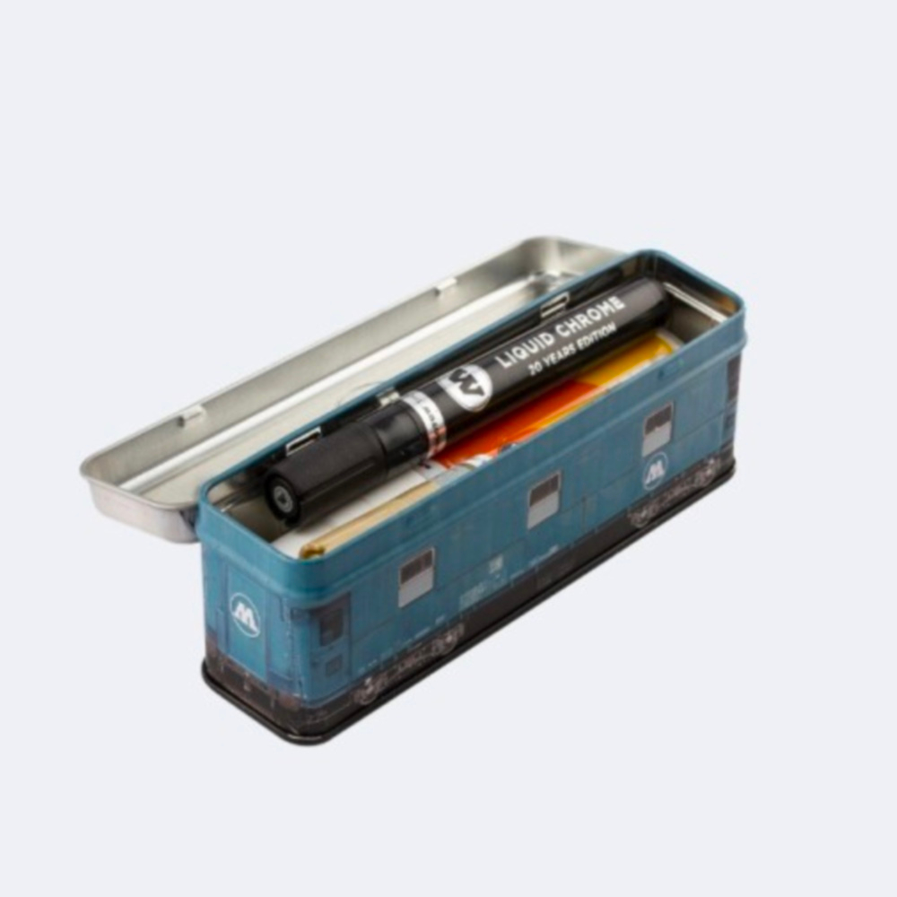 Пенал MOLOTOW металл Train steel box