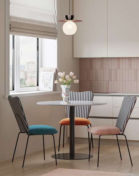 Стул Pompadour, велюр, изумрудный