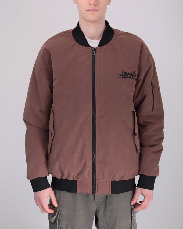 Бомбер Коричневый - фото 6