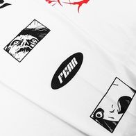 Лонгслив ГОРЕ Digital Fear, белый