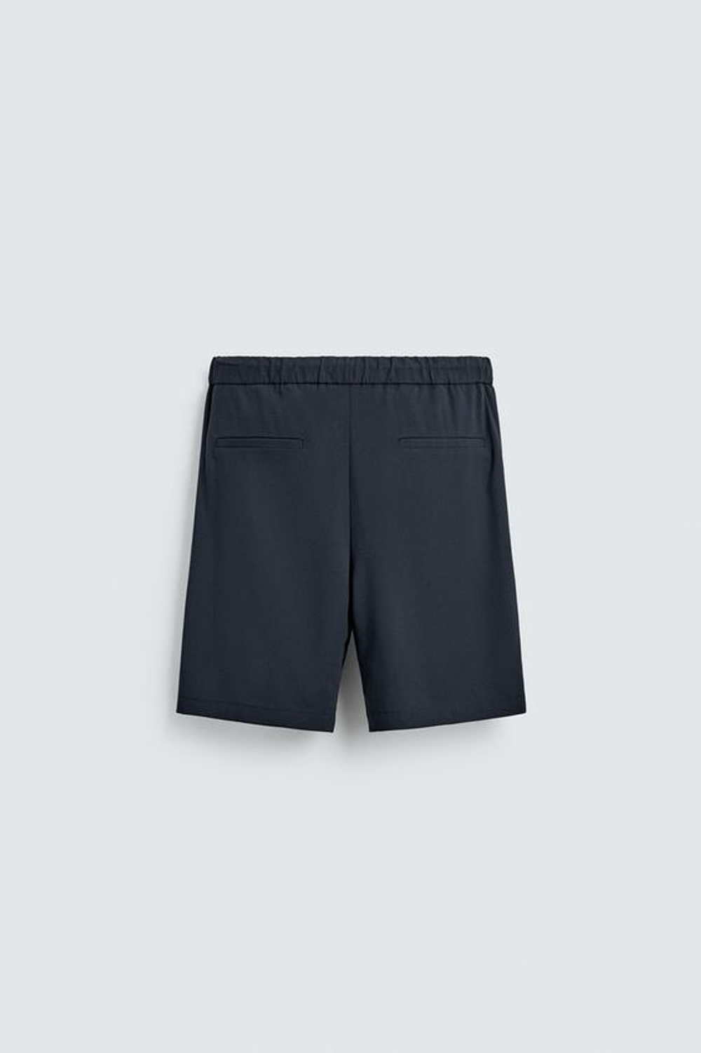 ZARA ТЕХНИЧЕСКИЕ ШОРТЫ RELAXED FIT, СИНИЙ