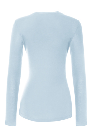 «Second skin» Базовый лонгслив из трикотажа.