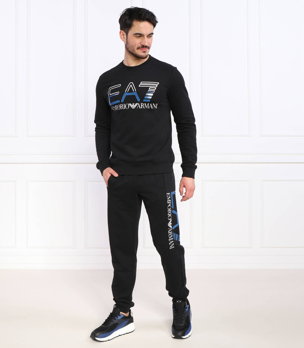 Худи EA7 - черный(3RPM12 PJLSZ)