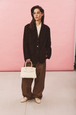 Pants ODRI dark beige color