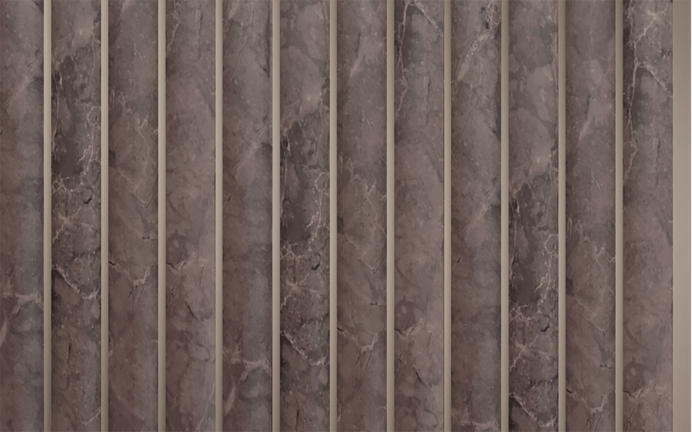 Стеновая панель HiWood декорированная, 270x12 см