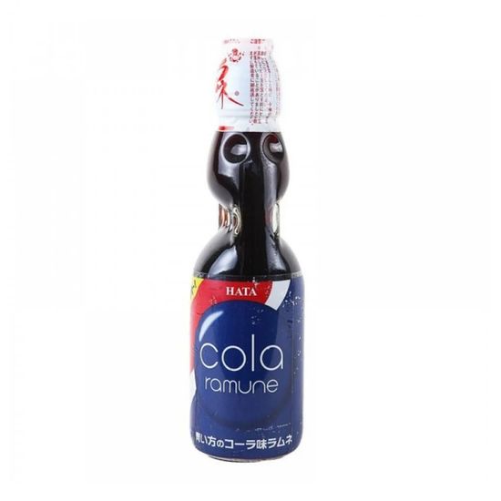 Газированный напиток Hatakosen Ramune Cola со вкусом колы, 200 мл (Япония)
