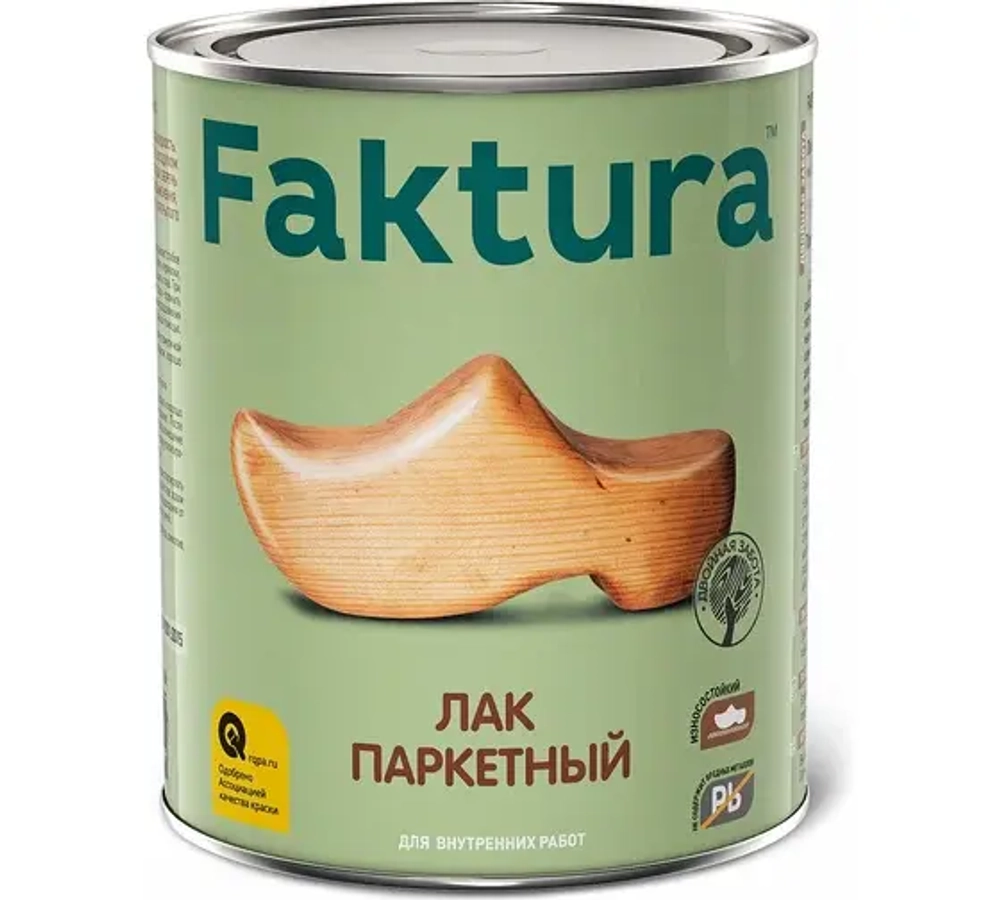 Лак Faktura паркетный полуматовый (0,7л)