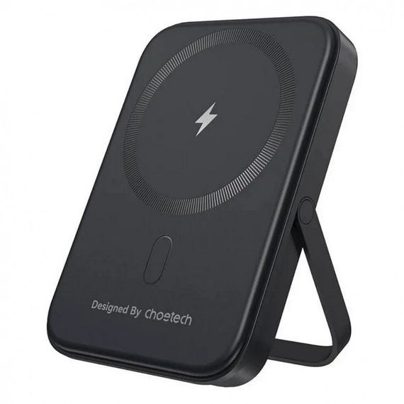 Внешний аккумулятор Choetech B742 Magnetic Powerbank 5000mAh 20W PD (B742-BK) Black