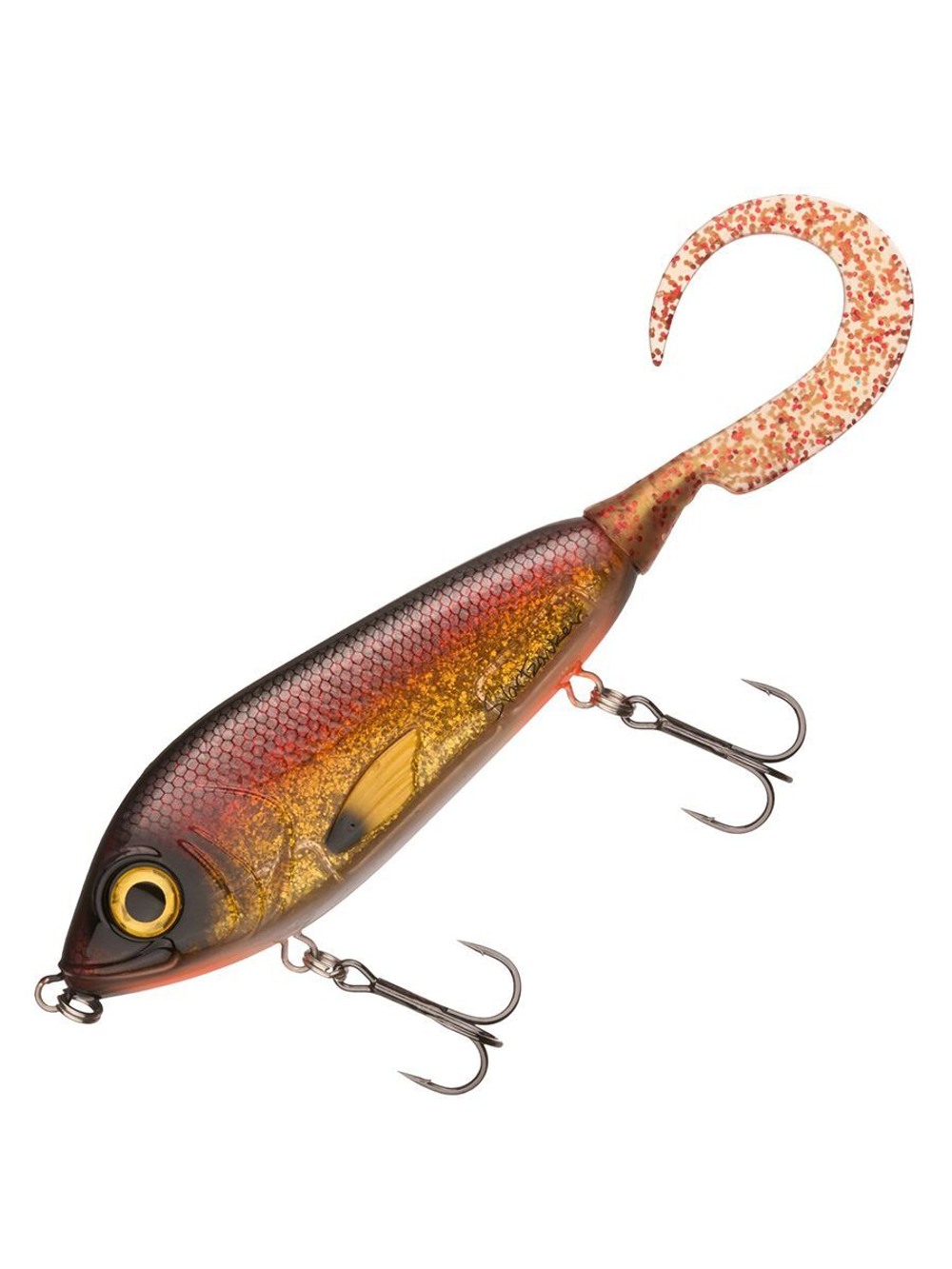 Воблер Abu Garcia Svartzonker McMy Tail 200, Fire Carp Flash, 200 мм, 83 г, тонущий, джеркбейт