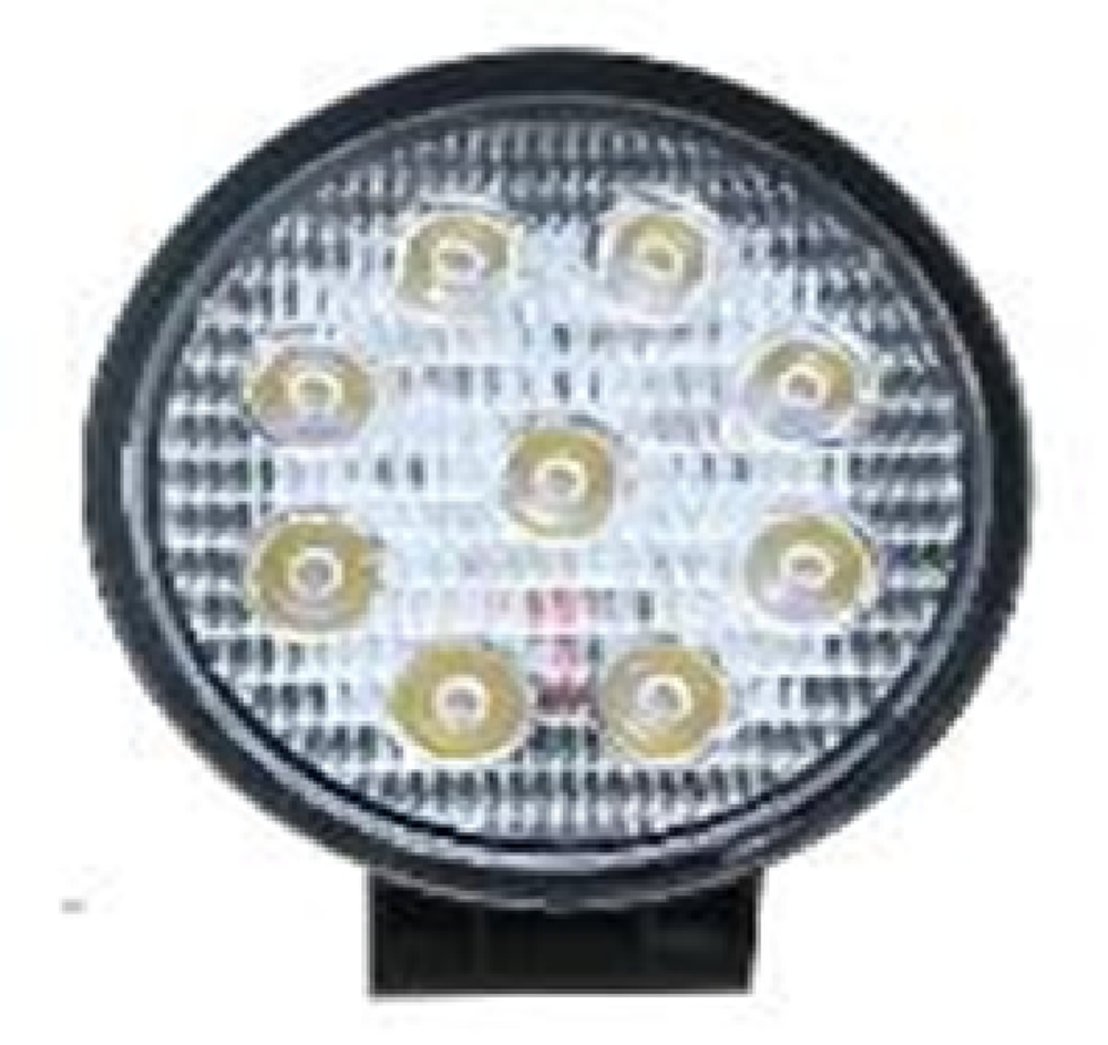 Прожектор LED -круг  27W (110*25) 9SMD 1150Lm 6000К 9-36v (шт) GZ002\G0006-25мм