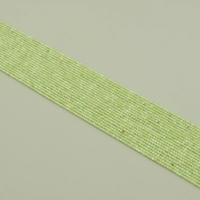 Нитка Хризопраз 39 см. 2 мм. (Без замка)