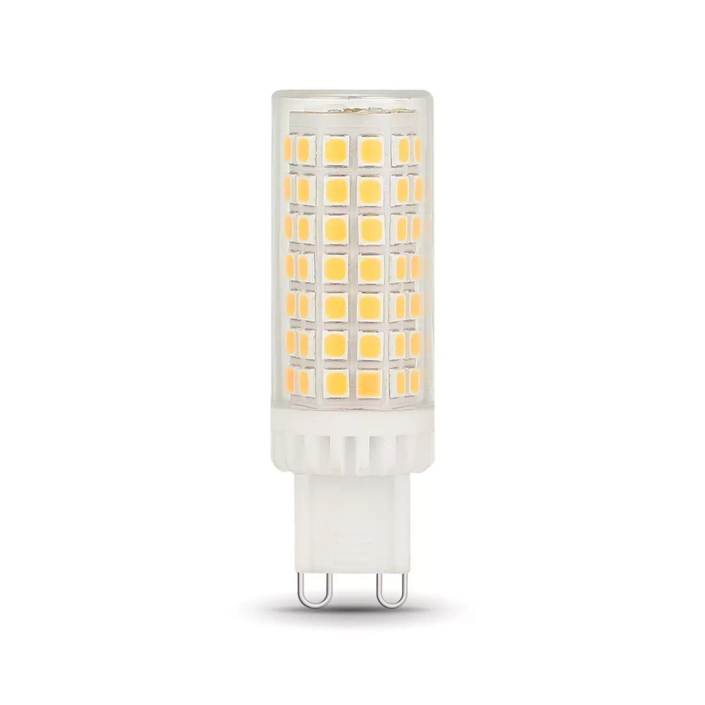 Лампа Gauss LED 5,5W G9 АС185-265V 550 lm 3000K керамика диммир. 107309155-D
