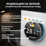 Терморегулятор CALEO С938 Wi-Fi встраиваемый, цифровой, программируемый, 3,5 кВт ( белый)