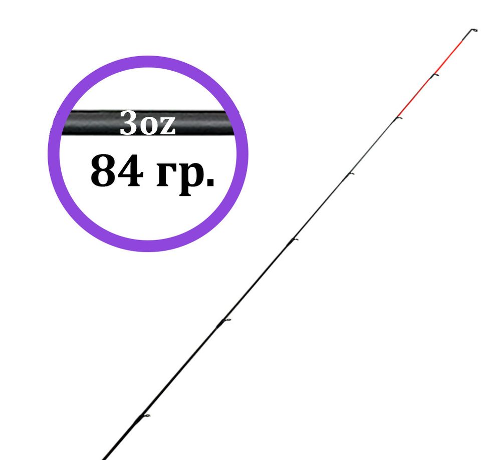 Квивертип 3oz (carbon) 3.0мм к Волжанка Мастер 3.8м 60+; 4.0м 80+