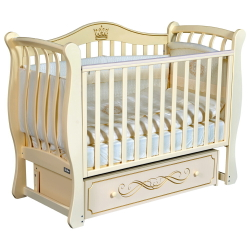 Детская кроватка Bellini Stella Elegance (универсальный маятник) слоновая кость