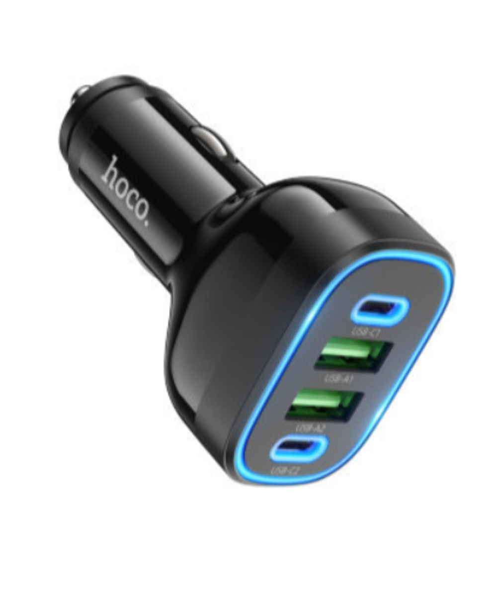 Автомобильное З/У NZ11 Guide PD72W(2C2A) car charger - black