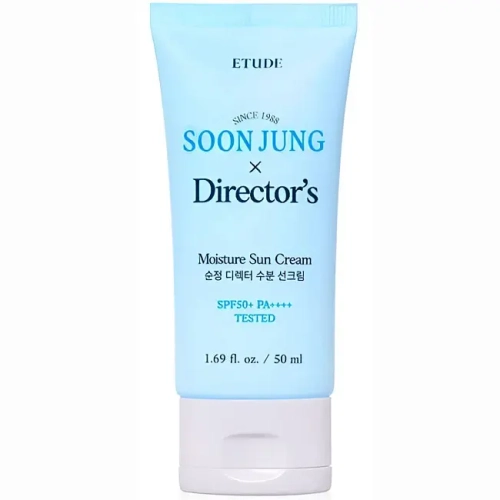 Etude House Soon Jung Director's Moisture Sun Cream SPF50+ PA++++ увлажняющий солнцезащитный крем