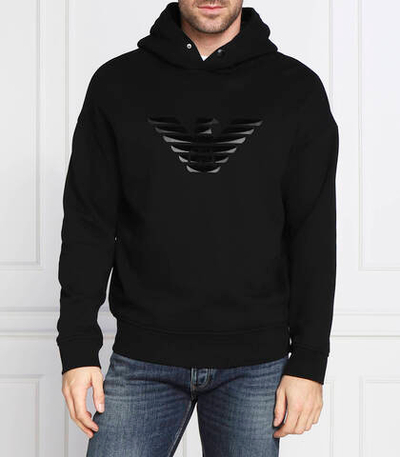 Худи Emporio Armani - черный(6L1ML9 1JWPZ)