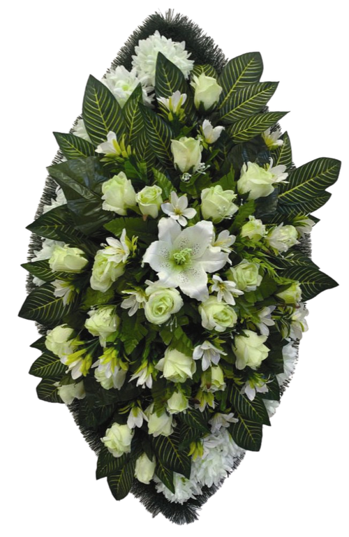 Венок ритуальный «Элитный №70» (125 см)