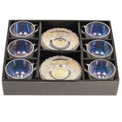 GAEM Набор кофейный 100 мл, 6 перс. 12 предм., L35,5 W28 H8,5 см