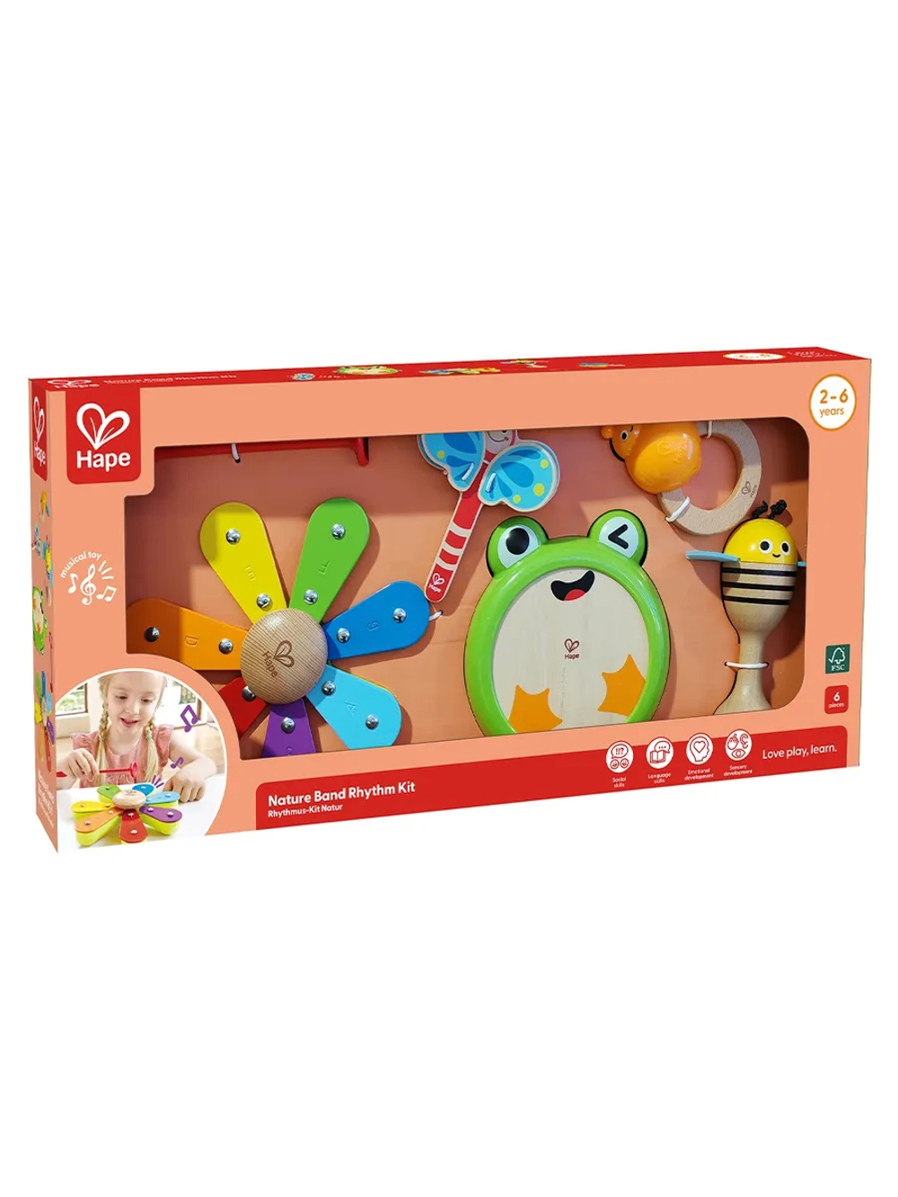 Детский игровой набор серии "Мои первые музыкальные инструменты", серия: мои первые музыкальные инструменты