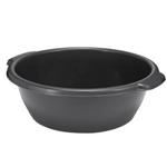 Таз овальный 17,5л (темно-серый)