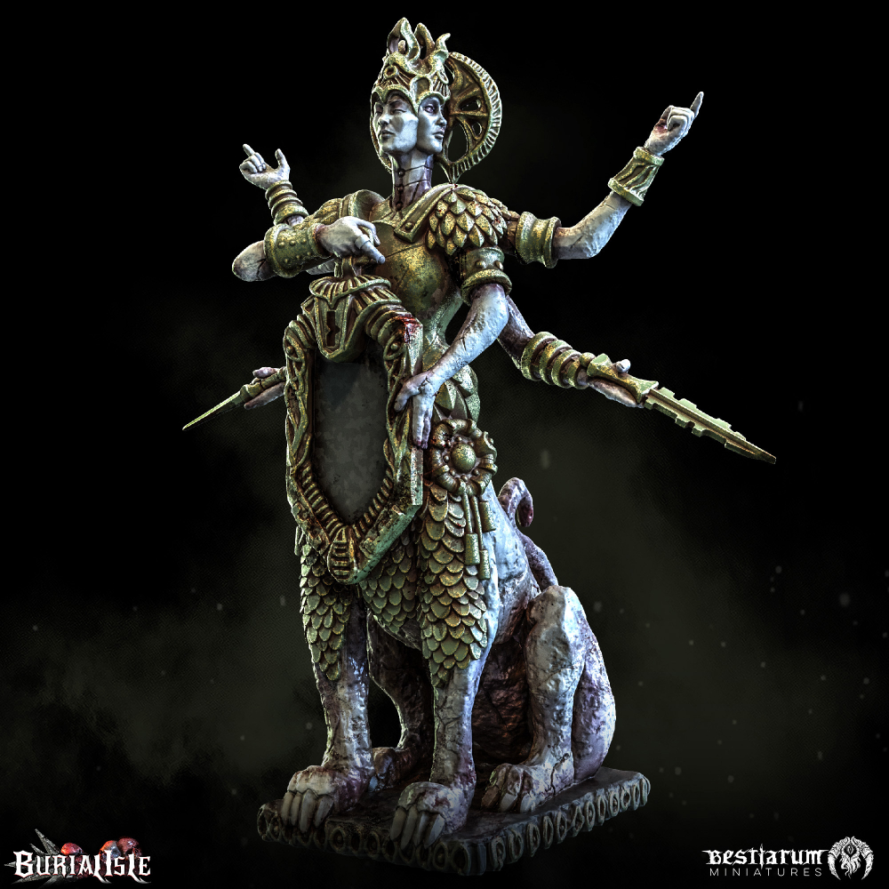 Погребальный остров Burial Isle 32mm Миниатюры