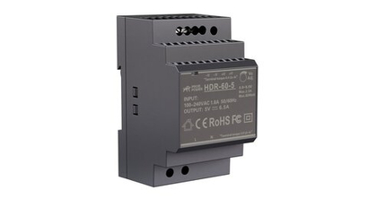 Источник питания PROMPOWER HDR-60-5, на вых. 5 В DC, 6.5А, 32.5Вт. Вх. 85-264В AC (120-370 В DC)