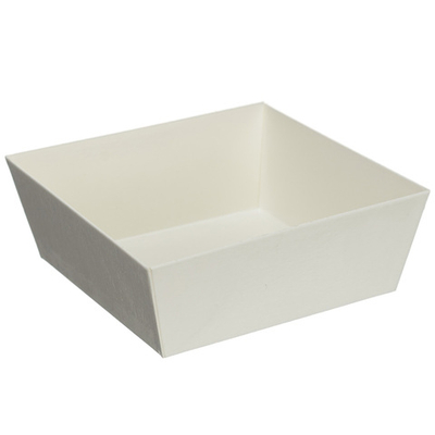 Контейнер бумажный Ant Box White с крышкой 250 мл 8 - 8 (80x80x68) 1/1000
