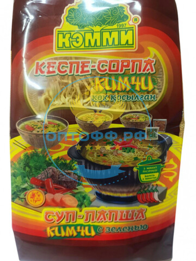 Кэмми Суп-лапша яичная кимчи с зеленью 120гр/20