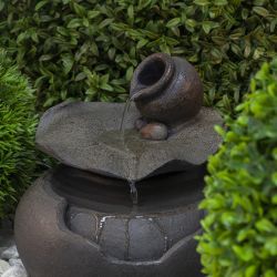 GAWF04342 GREEN APPLE фонтан настольный Кувшинка