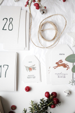 Набор для упаковки подарков и адвент календаря